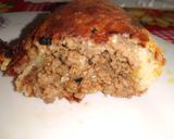 Foto del paso 5 de la receta: Bomba de papa rellena de carne