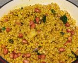 A picture of step 9 of Sorghum (Jowar) Upma.