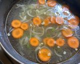 A picture of step 4 of Chicken Soup.