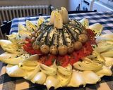 Une image de l'étape 12 de Salade « dôme » aux endives,tomate,champignons et anchois.