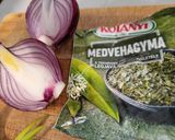 Tarhonyás hús (sertés pörkölttel lecsóval) recept fázis 2 fotója