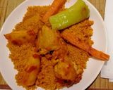 Pas rețetă Couscous tunisian cu pui 4 fotografie