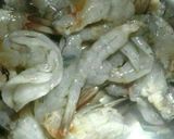 Hình bước làm 1 của món Tôm sốt bơ tỏi