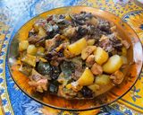 Une image de l'étape 29 de Tajine de poulet aux légumes et pruneaux.