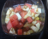 Foto del paso 3 de la receta: Manzana y sandía con moscatel y helado