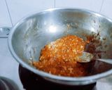 A picture of step 5 of Delicious healthy tasty persimmon and pears dry fruits halva.
