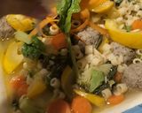 A picture of step 4 of My Summer Minestrone.
