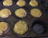 A picture of step 4 of Peach Pie Cups.
