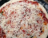 Une image de l'étape 9 de Pizza parmigiana.