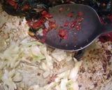 صورة لخطوة 3 من وصفة ملوخية يابسة سورية