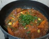 A picture of step 3 of Corn & Vegetable Tawa Rice.