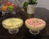 A picture of step 4 of Fruit custard.