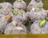 A picture of step 5 of Coconut Ladoo.