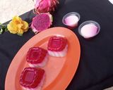 Foto langkah ke 7 dari resep Puding Susu Buah Naga.
