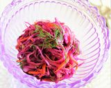 A picture of step 7 of Purple Coleslaw with Red Cabbage and Red Onion.