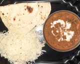 A picture of step 8 of Dal makhani.