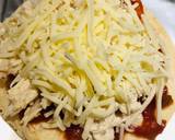 Mini Shredded Salsa Chicken Tortilla Pizzas recipe step 5 photo
