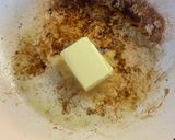 A picture of step 5 of Pork Medallions in a Mushroom and Sherry creamy sauce.