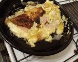 Foto del paso 3 de la receta: Omelette de jamón y queso