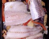 Foto del paso 3 de la receta: Abadejo con papines al horno