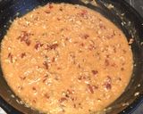 A picture of step 4 of Vegan German pecan frosting.