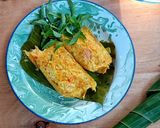 Foto langkah ke 5 dari resep Pepes Tahu Udang.