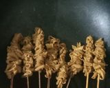 Foto langkah ke 8 dari resep Sate usus ayam ala angkringan (64).