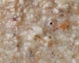 A picture of step 2 of Baobab milk shake drink.