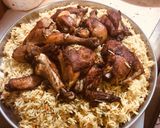 صورة لخطوة 7 من وصفة دجاج مع الرز المدخن