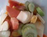 Foto langkah ke 2 dari resep Asinan buah.