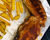 Foto del paso 5 de la receta: Costillas bbq y miel con patatas deluxe