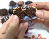 Foto langkah ke 4 dari resep Bola Marie Kacang Coklat 🍫.