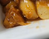 صورة لخطوة 1 من وصفة بسبوسة مربى الخوخ