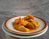 Foto langkah ke 8 dari resep Gulai ayam menu diet no santan, no tepung, no gula, no minyak.