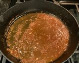 A picture of step 2 of Bronzino with Spicy Orange Sauce.