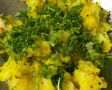 A picture of step 1 of Colorful Aloo Curry.