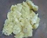 A picture of step 2 of Banana laddu.