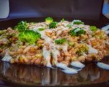 Foto del passaggio 2 della ricetta Risotto con Broccoli e crema al gorgonzola ❤️👩‍🍳🥦💕
