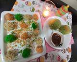 SteamChicken rice flawar with boil rice and shazwan chili sauce recipe step 5 photo