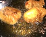 A picture of step 4 of Chicken breast wrapped in filo pastry.