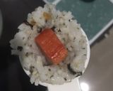 Foto langkah ke 2 dari resep 1. Bekal Sekolah Nasi Kepal.