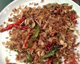 Foto langkah ke 3 dari resep Rebon Kering Pedas.