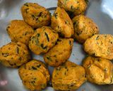 A picture of step 4 of Saatpur khaja puri.