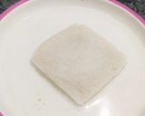 A picture of step 5 of Bread Dahi Vada.