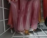 Foto langkah ke 3 dari resep Frozen Butterflypea Kombucha.