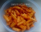 Foto langkah ke 7 dari resep Lumpia Kriuk Pedas Manis.
