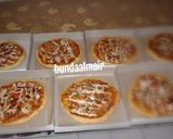 Foto langkah ke 13 dari resep Pizza dg 3 macam pinggiran topping suka2 🍕🍕🍕.