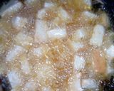 A picture of step 3 of Awara/Tofu with Onion Sauce.