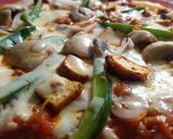 சிக்கன் பிஸ்ஸா (Chicken pizza recipe in tamil) ரெசிபி ஸ்டேப் 6 புகைப்படம்