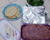 Foto langkah ke 2 dari resep Telur Gulung Smoke Beef & Cheese.